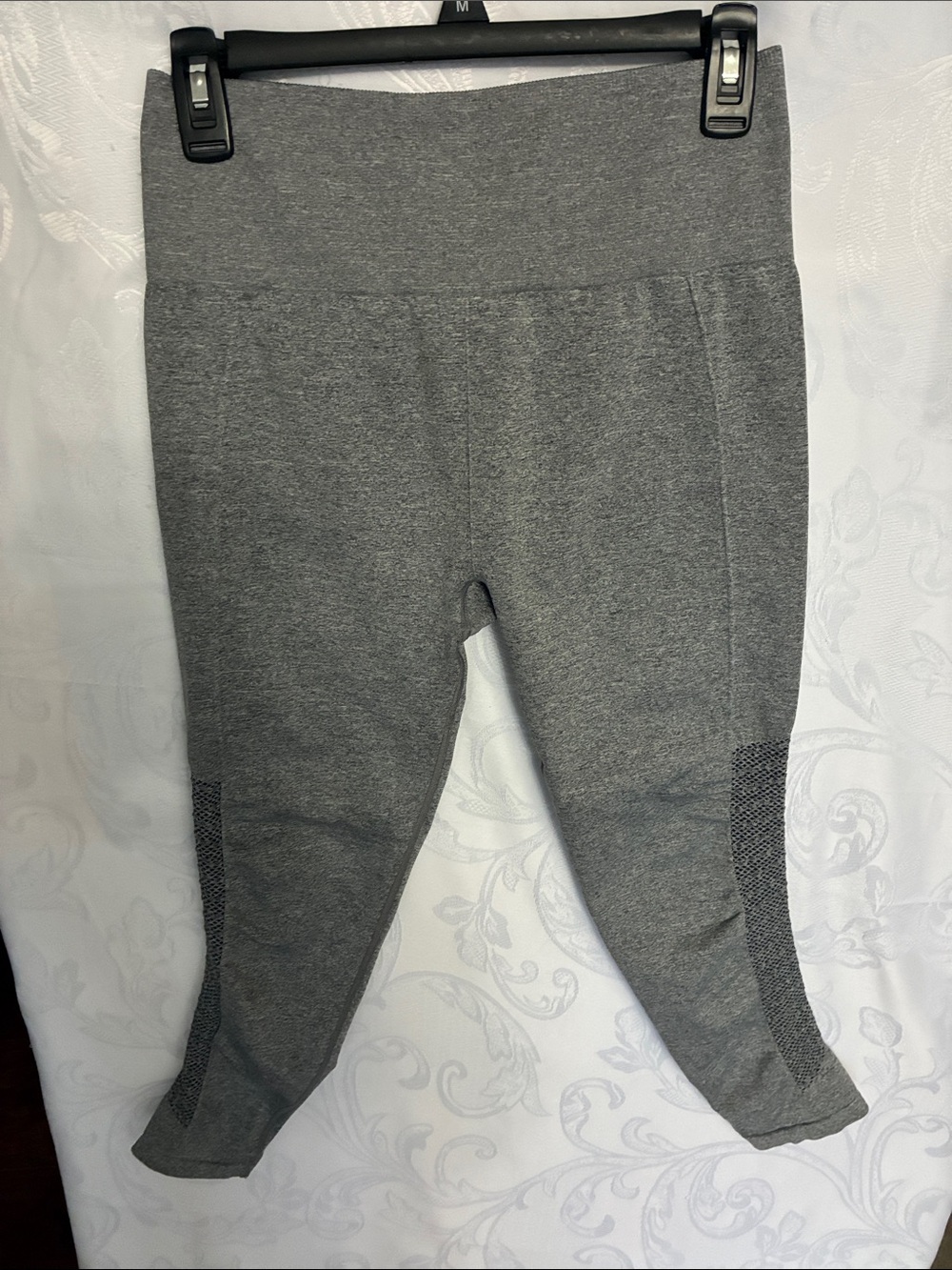 Fabletics Gray Seamless High-Waist Leggings